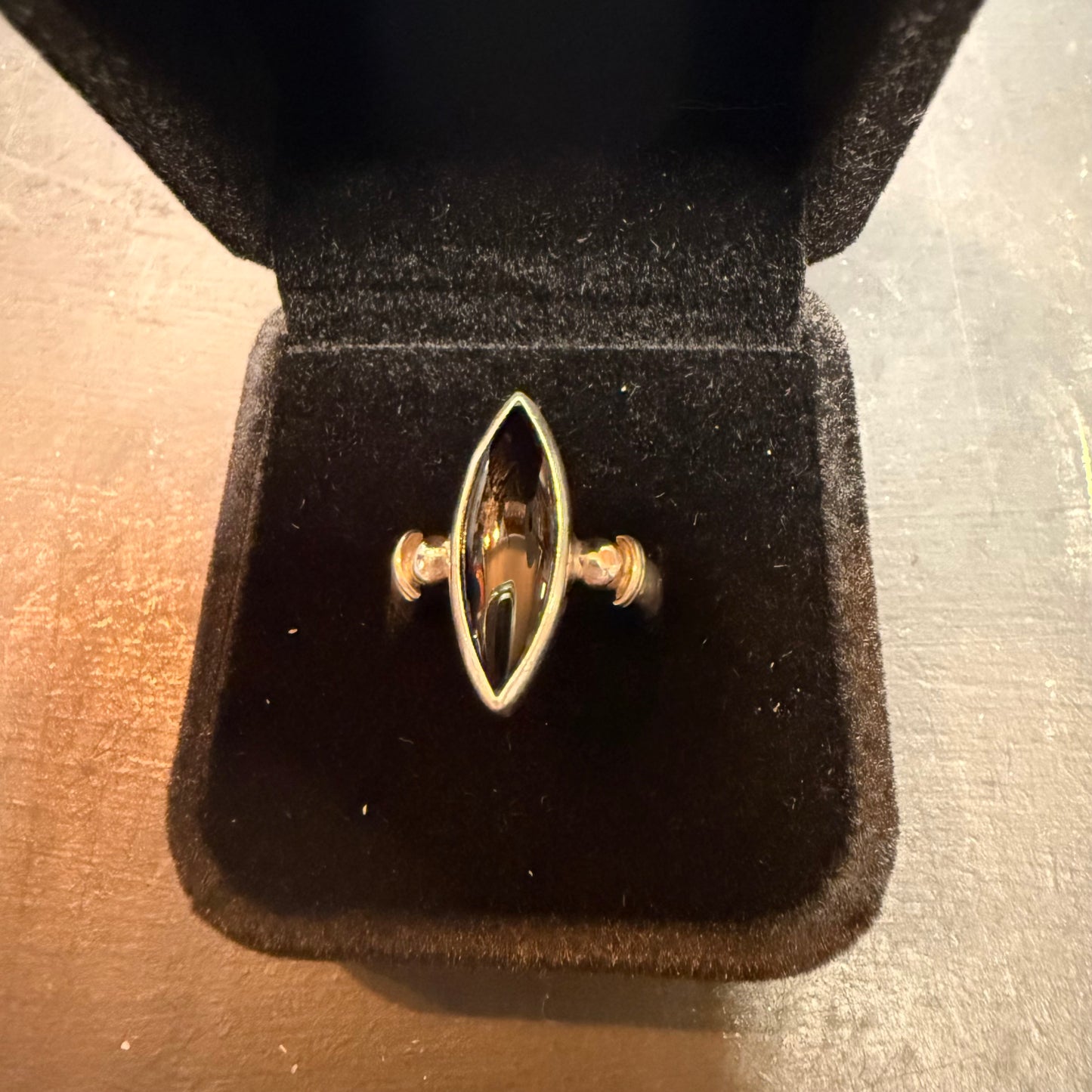 Women’s 925 Sliver Deep Purple Ring Co77