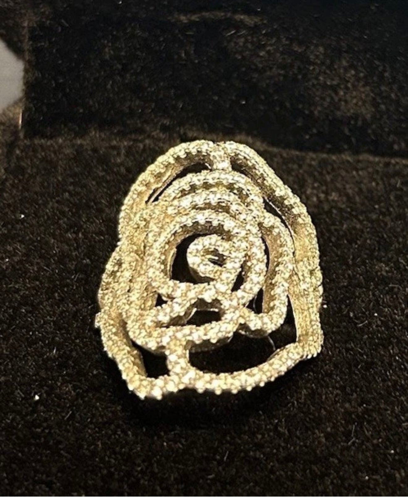 925 sliver women’s flower ring