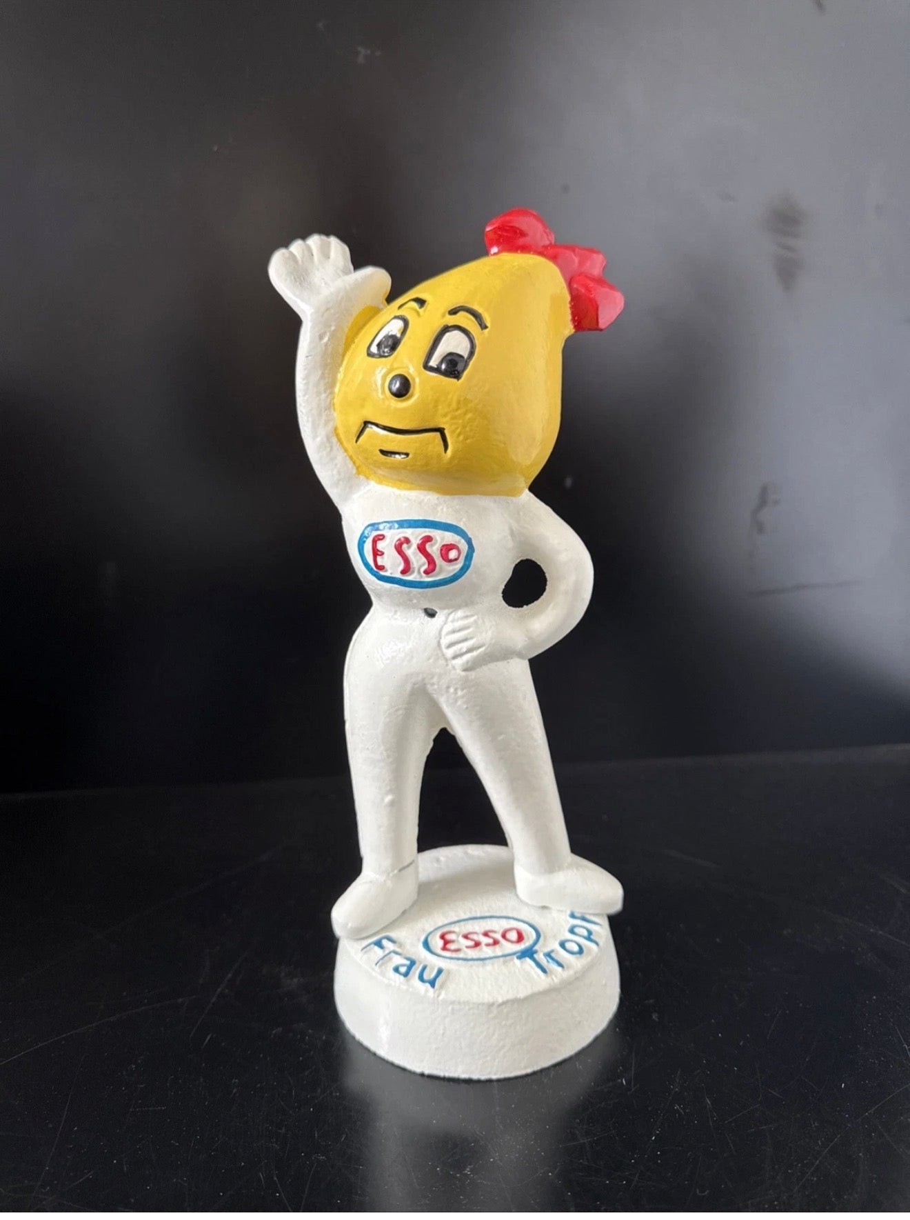 Reproduction Esso Frau Tropf Cast Iron Money Box