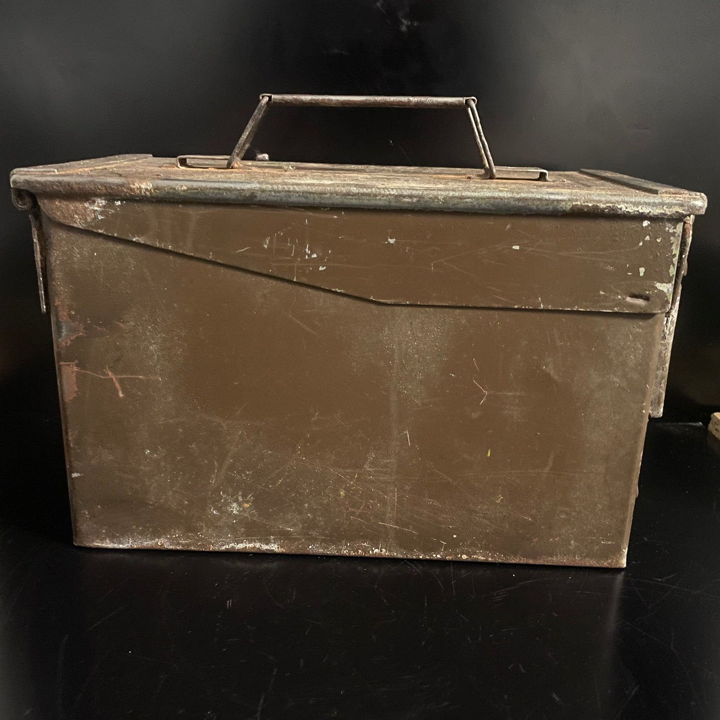 Vintage 1971 H83 Ammo Box 450 RDS - 7.62mm 12a2 NATO