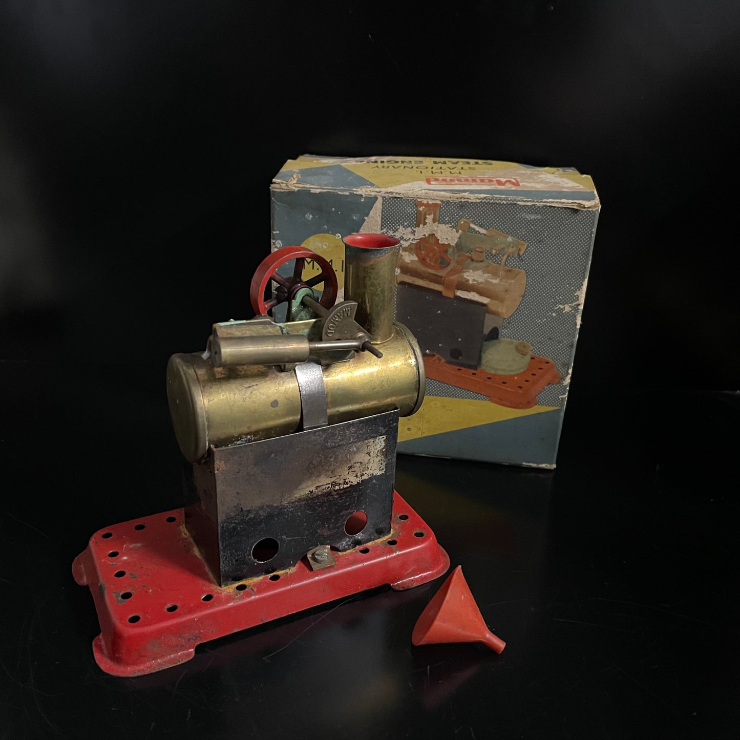 Vintage Early Mamod M.M.1 Stationary Steam Engine