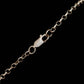.925 Sterling Silver Cross Pendant & Chain Necklace 10g