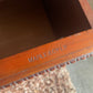 Antique Vintage Maple & Co Burr Walnut Linen Press Drawers / Cupboard