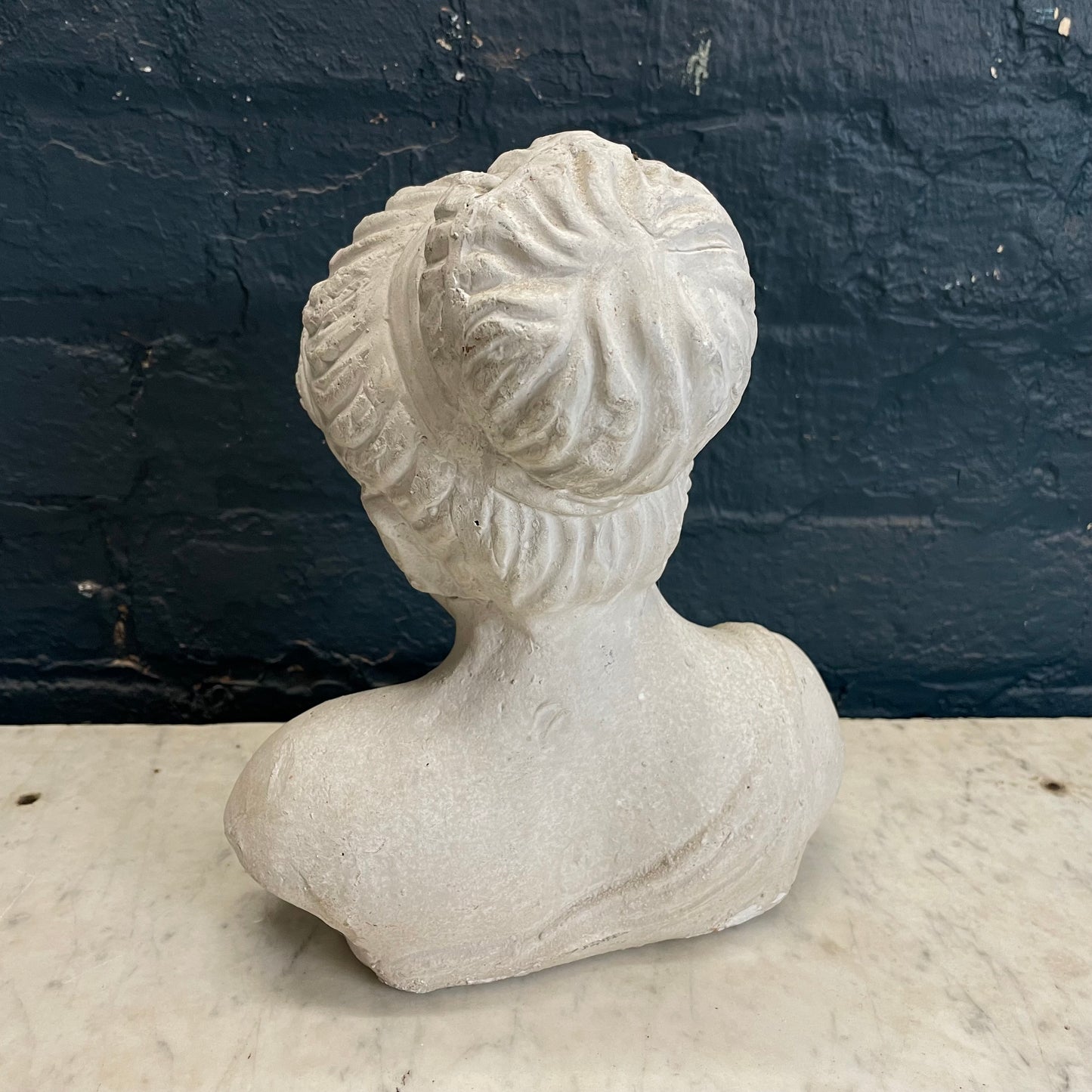 Vintage Style Stone Effect Bust Ornament