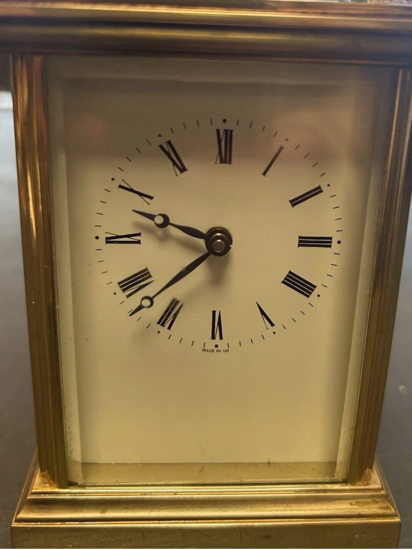 PSB of harrow  8 day carriage clock.