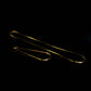 9ct Yellow Gold Herringbone Ladies Bracelet & Necklace Set Italy Made