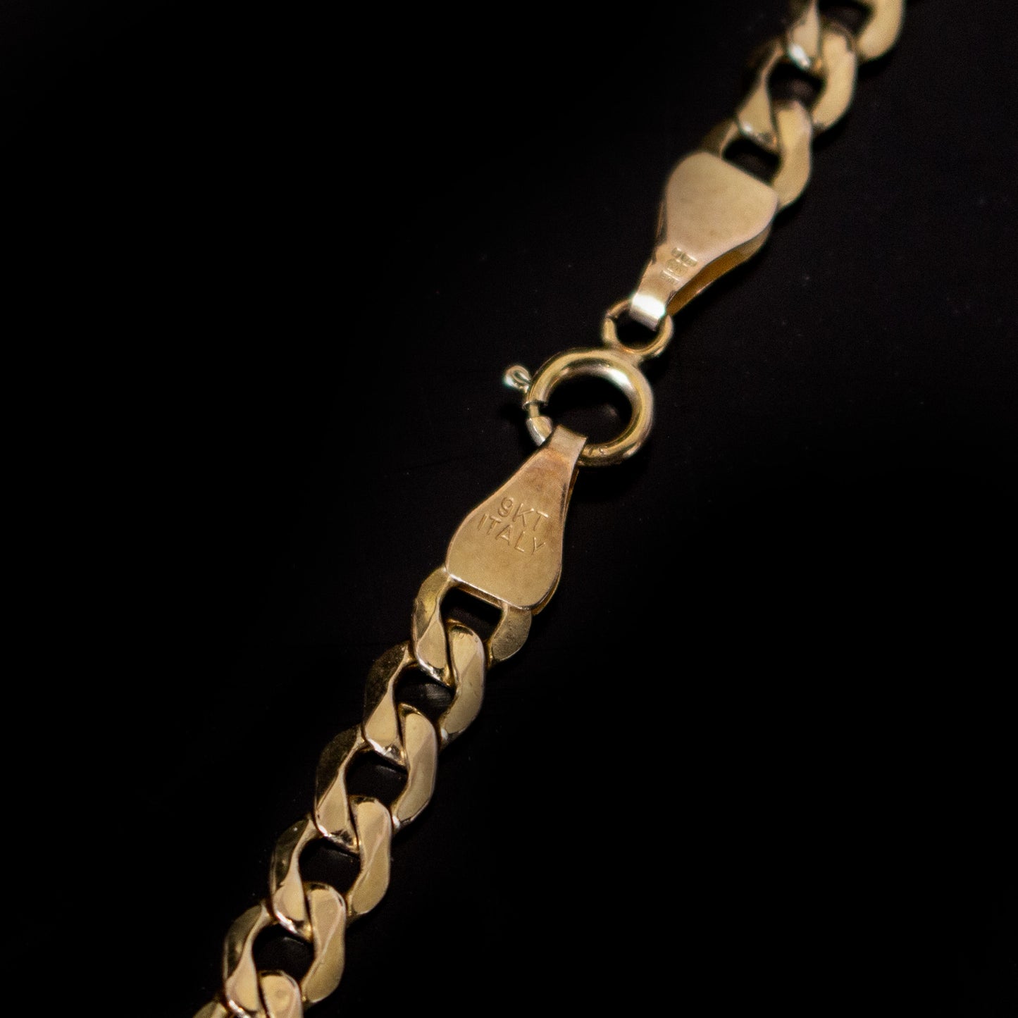 9ct Yellow Gold Italy 18" Necklace Chain