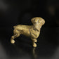 Vintage Brass Dog Ornament