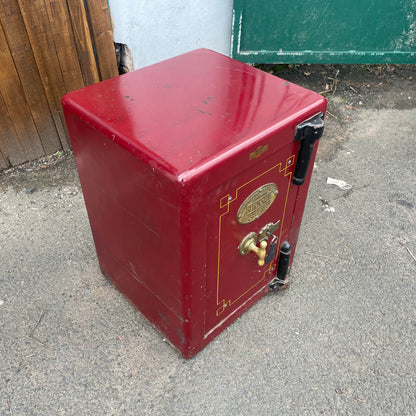 Antique Vintage Victorian Safe By Birmingham Safe Co