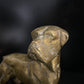 Vintage Brass Dog Ornament