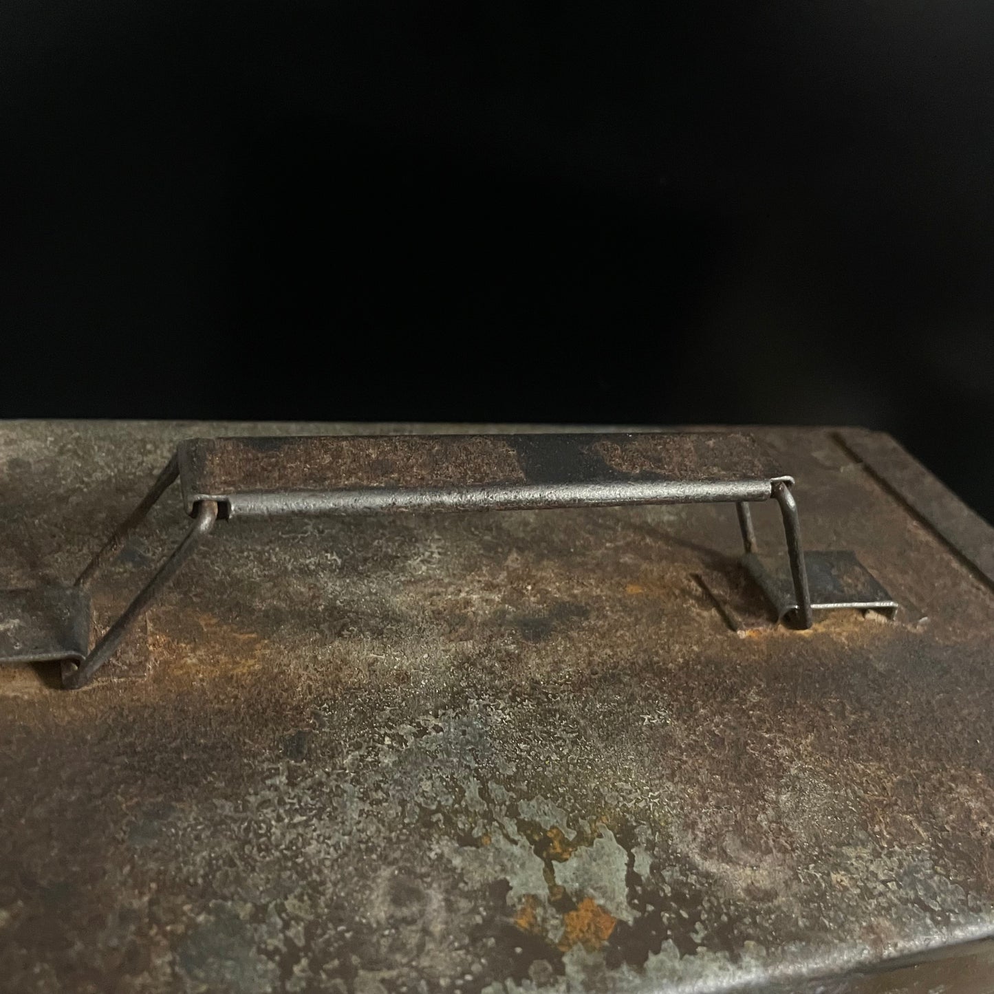 Vintage 1971 H83 Ammo Box 450 RDS - 7.62mm 12a2 NATO