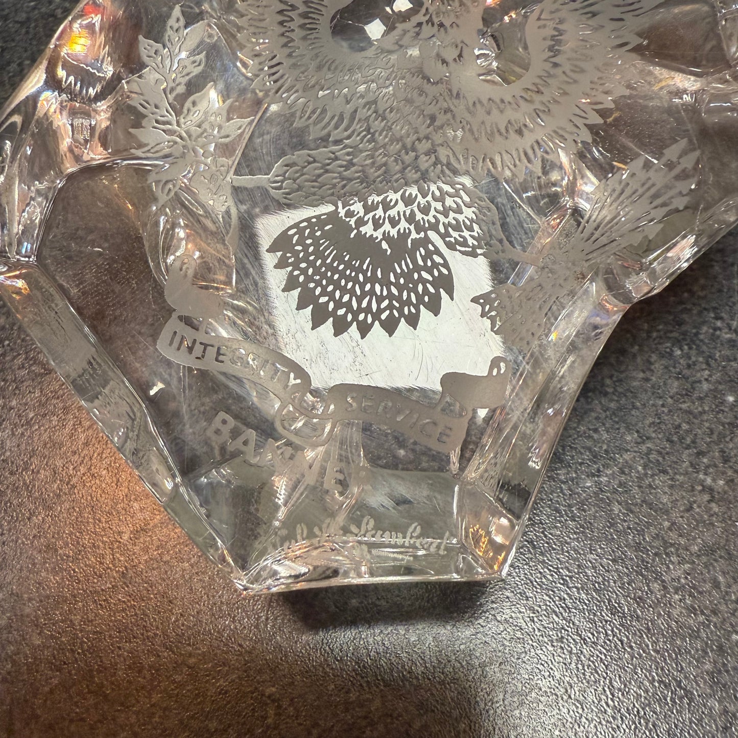 Integrity Service Paperweight