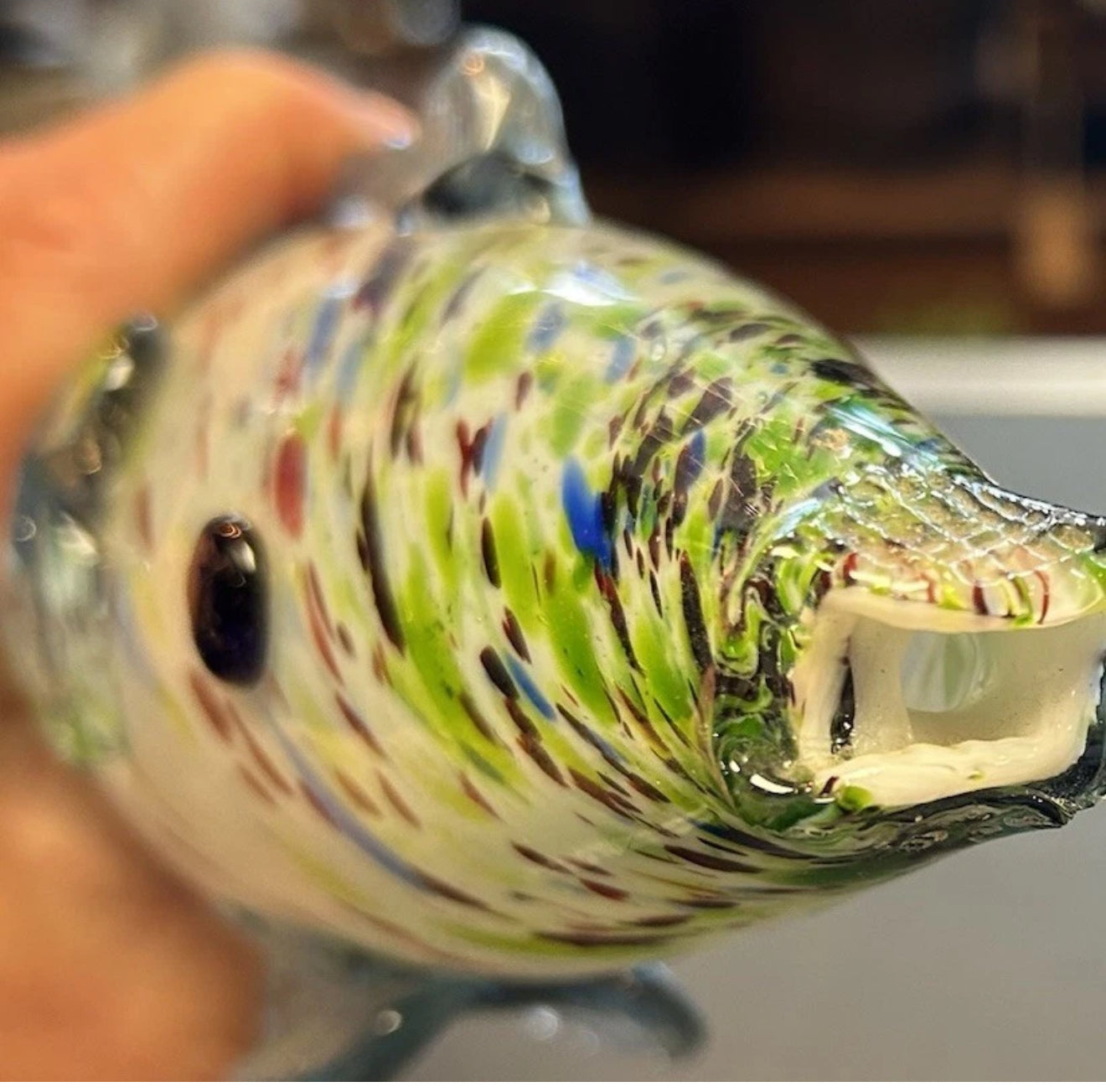 Murano Multicoloured Handblown Glass Fish