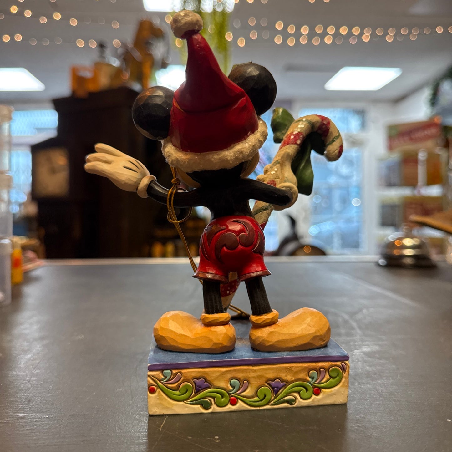 Disney Traditions Sweet Gatherings Mickey Mouse W/ Candy Cane