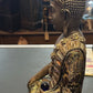 Seated Bronze Effect Buddha