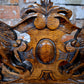 Antique Victorian Jacobean Revival Carved Throne Chair