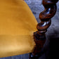 Antique Victorian Jacobean Revival Carved Throne Chair