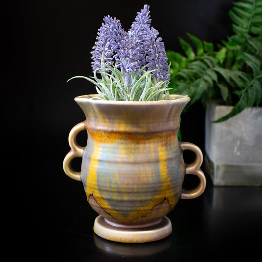 Vintage Loop Handle Vase