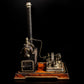 Antique Vintage Josef Falk Stationary Steam Engine