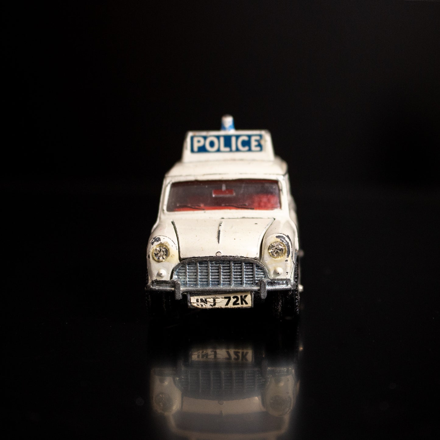 Vintage Dinky Toys Diecast Mini Police Car