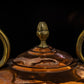 Antique Vintage Copper / Brass Swan Neck Kettle