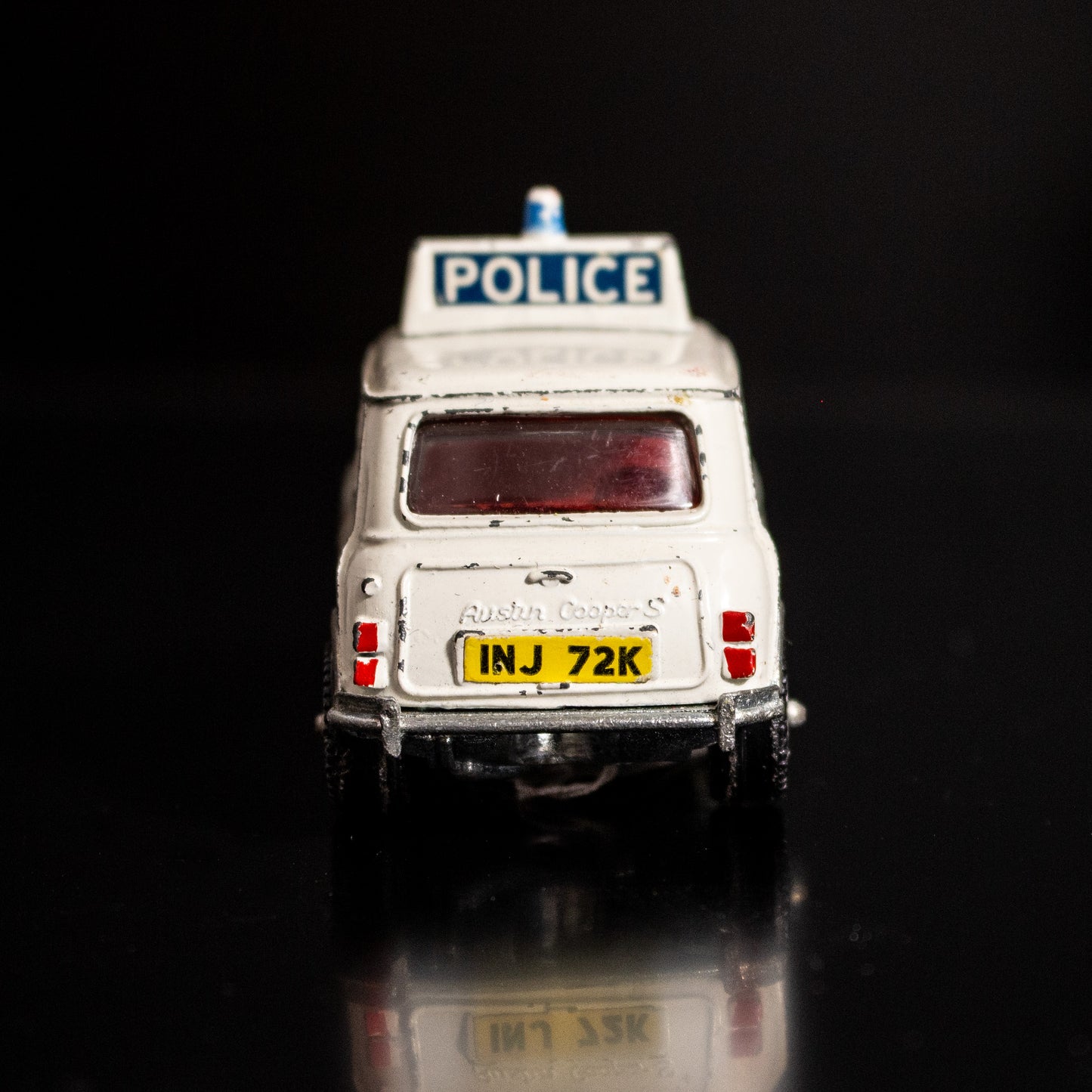 Vintage Dinky Toys Diecast Mini Police Car
