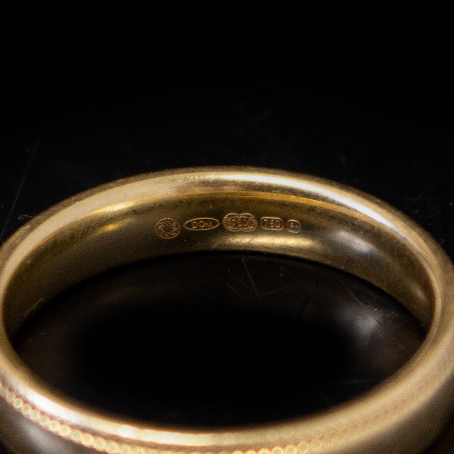 18ct Yellow Gold Ring Size L