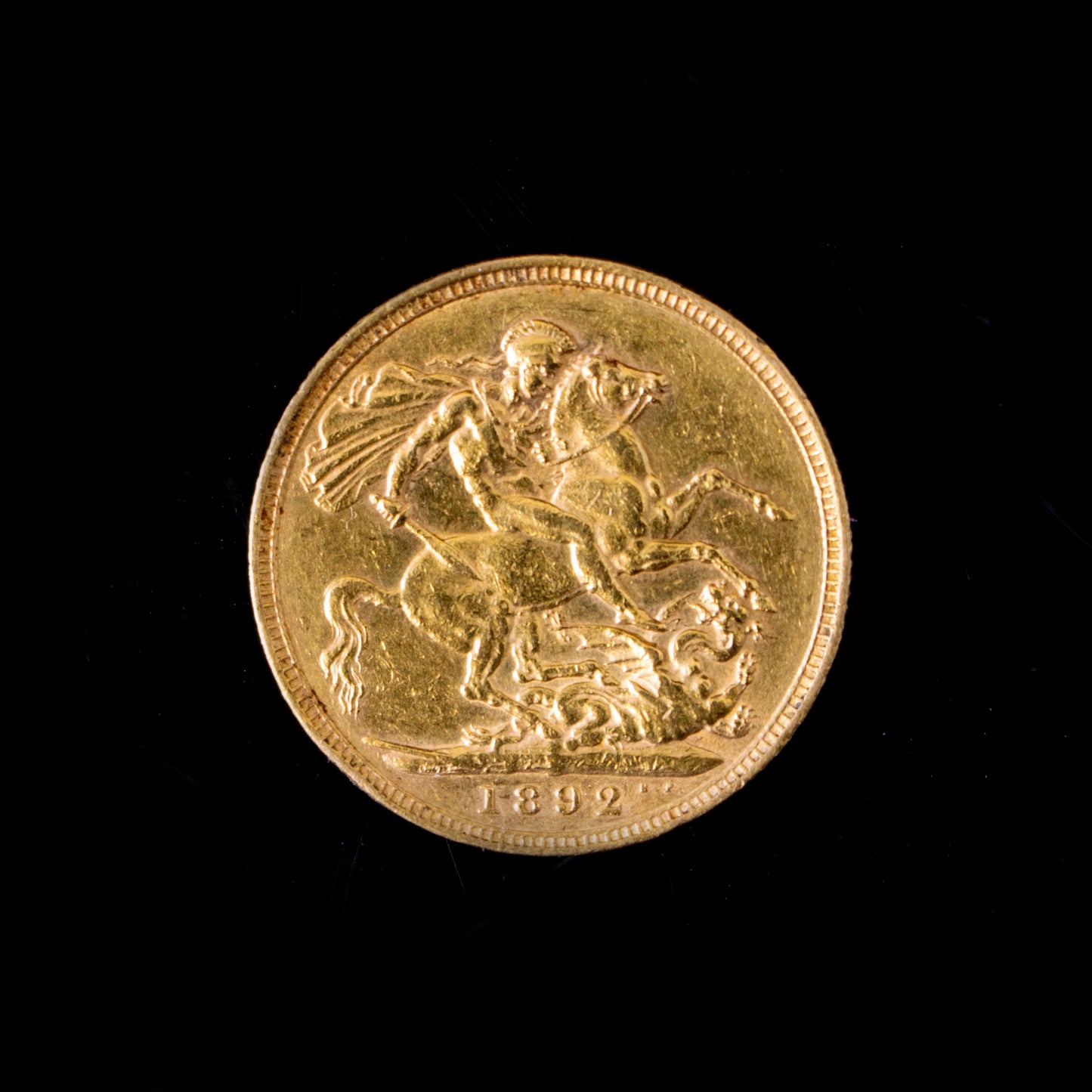 1892 Queen Victoria Jubilee Head Full Gold Sovereign