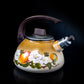 Vintage Mid Century West German Baumann Enamel Kettle