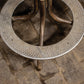 Vintage 'Tan Sad' Industrial Machinist Swivel Chair