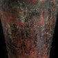 Antique Galvanised Riveted Original Painted Fire Bucket