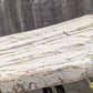 Rustic Handmade White Painted Oak Coffee Table