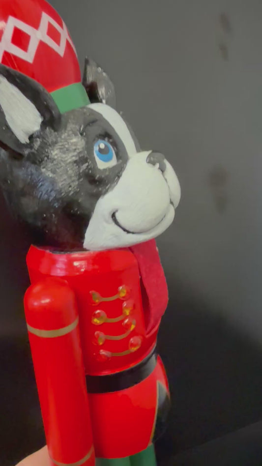 Nutcracker dog Christmas decoration