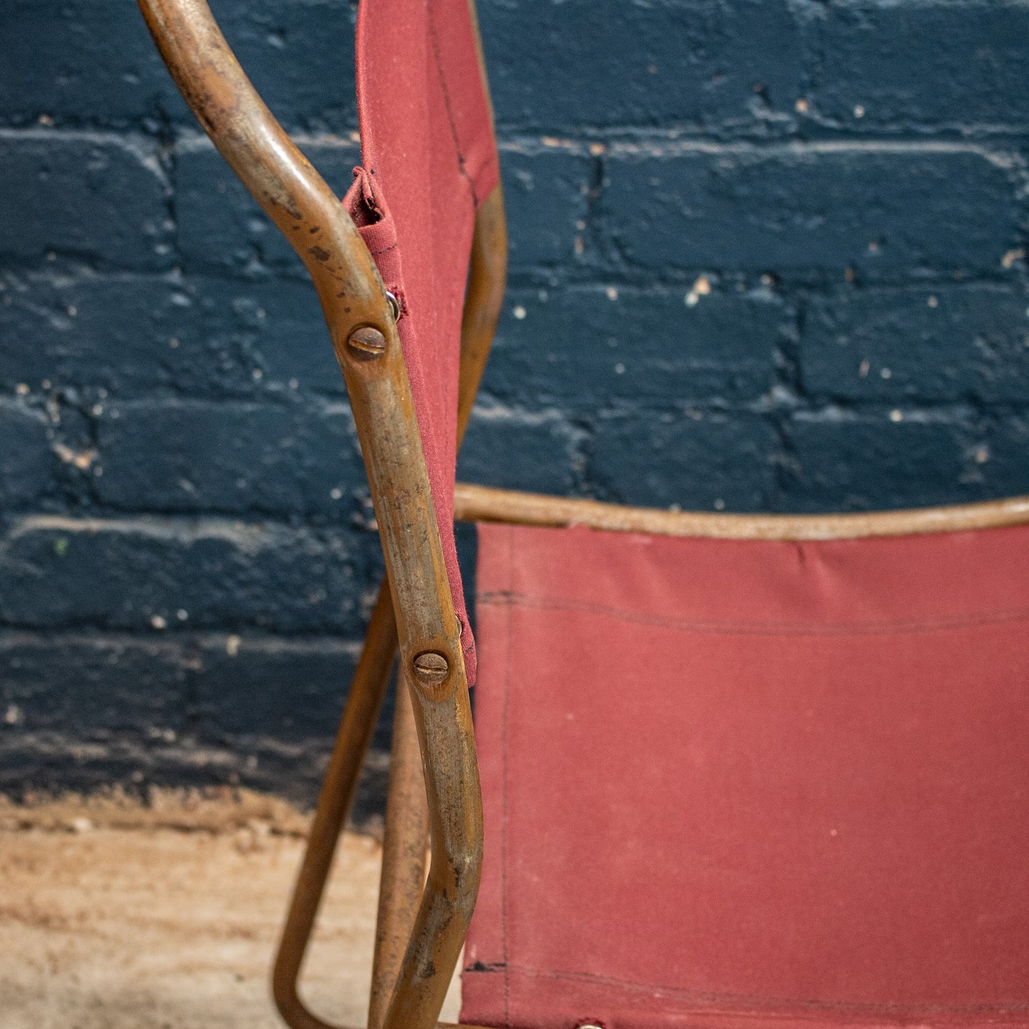 Vintage Stacking Canvas Seat Chairs Price Per Chair