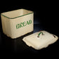 Vintage Enamel Bread Bin Storage Box