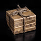 Handmade Rustic Reclaimed Wooden Coasters x4