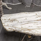 Rustic Handmade White Painted Oak Coffee Table
