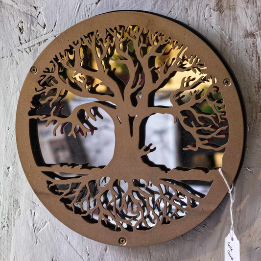 Handmade Tree Of Life Wall Mirror
