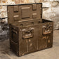 Vintage 1943 Wartime WW2 B166 Metal Ammo Box