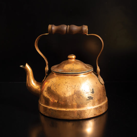 Antique Copper Kettle