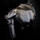 Vintage Large Heavy Wooden Carved Ebonised Rhino Ornament
