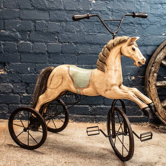 Vintage Original Carousel Horse Converted Bicycle