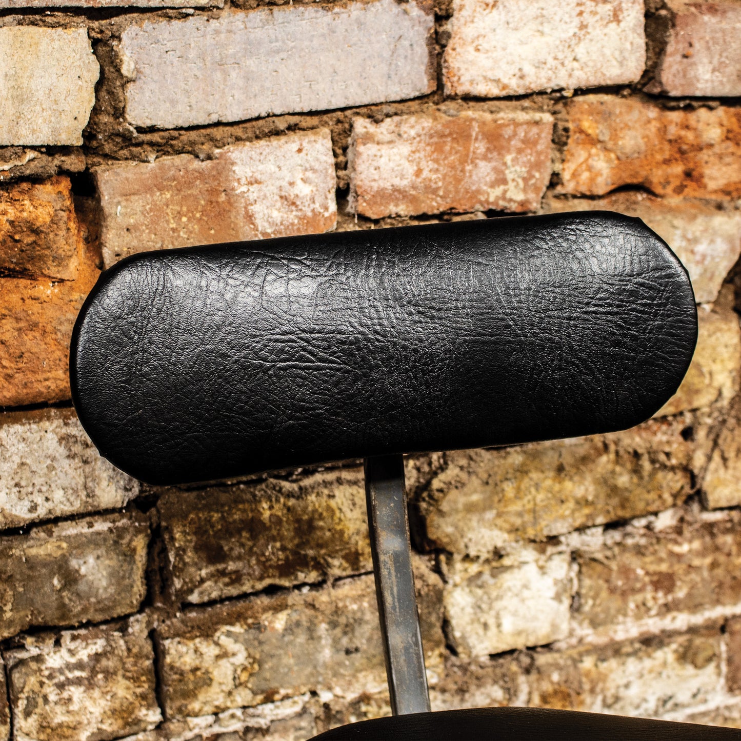 Vintage 'Tan Sad' Industrial Machinist Swivel Chair