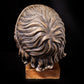Greek Head Of Sophocles On Wooden Plinth Bronze Effect