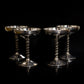 Vintage Valero Silver Plated Wine Goblets x4 Spanish Made