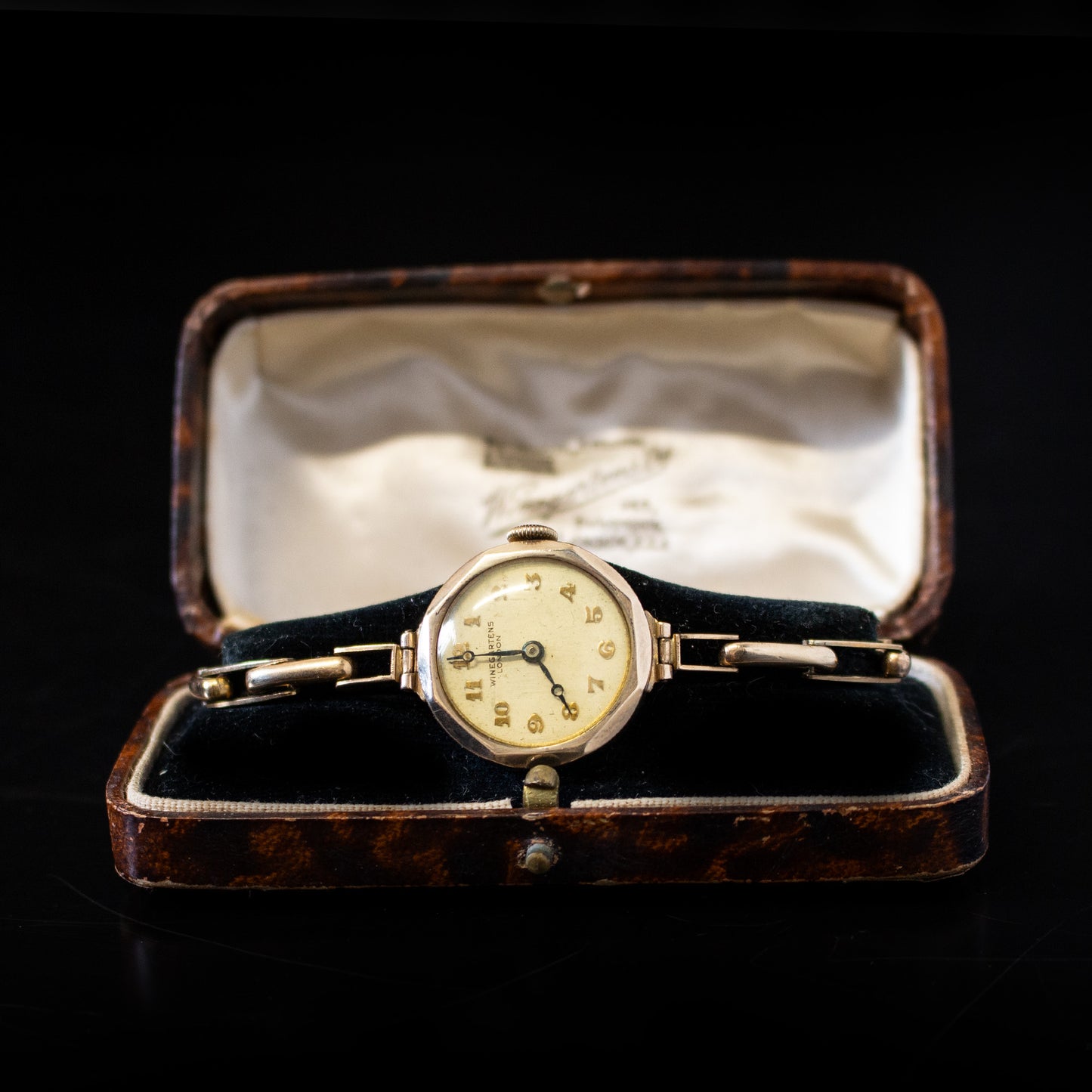 Vintage 9ct Gold Winegartens Ladies Mechanical Watch