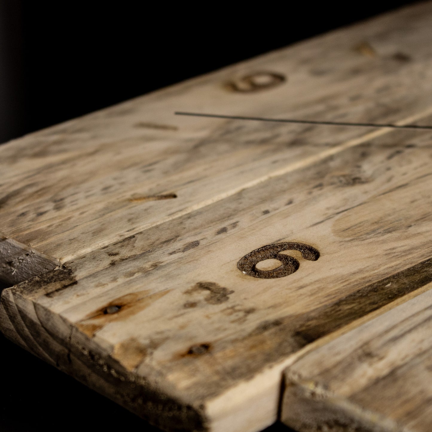 Handmade Reclaimed Wood Rustic Wall Clock