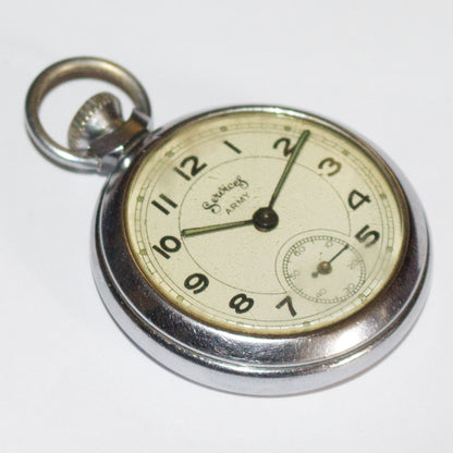 Vintage Services Army Pocket Watch