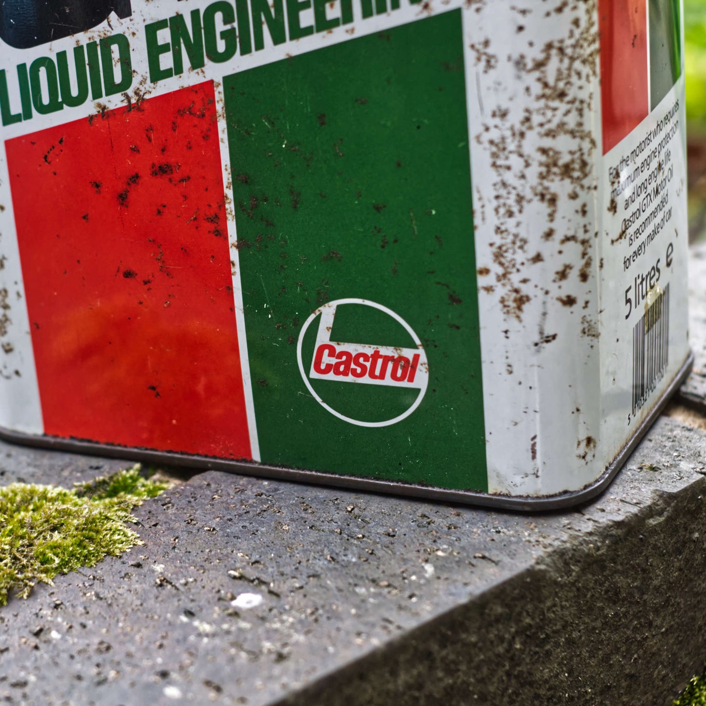Castrol Gtx 5 Litre Oil Can