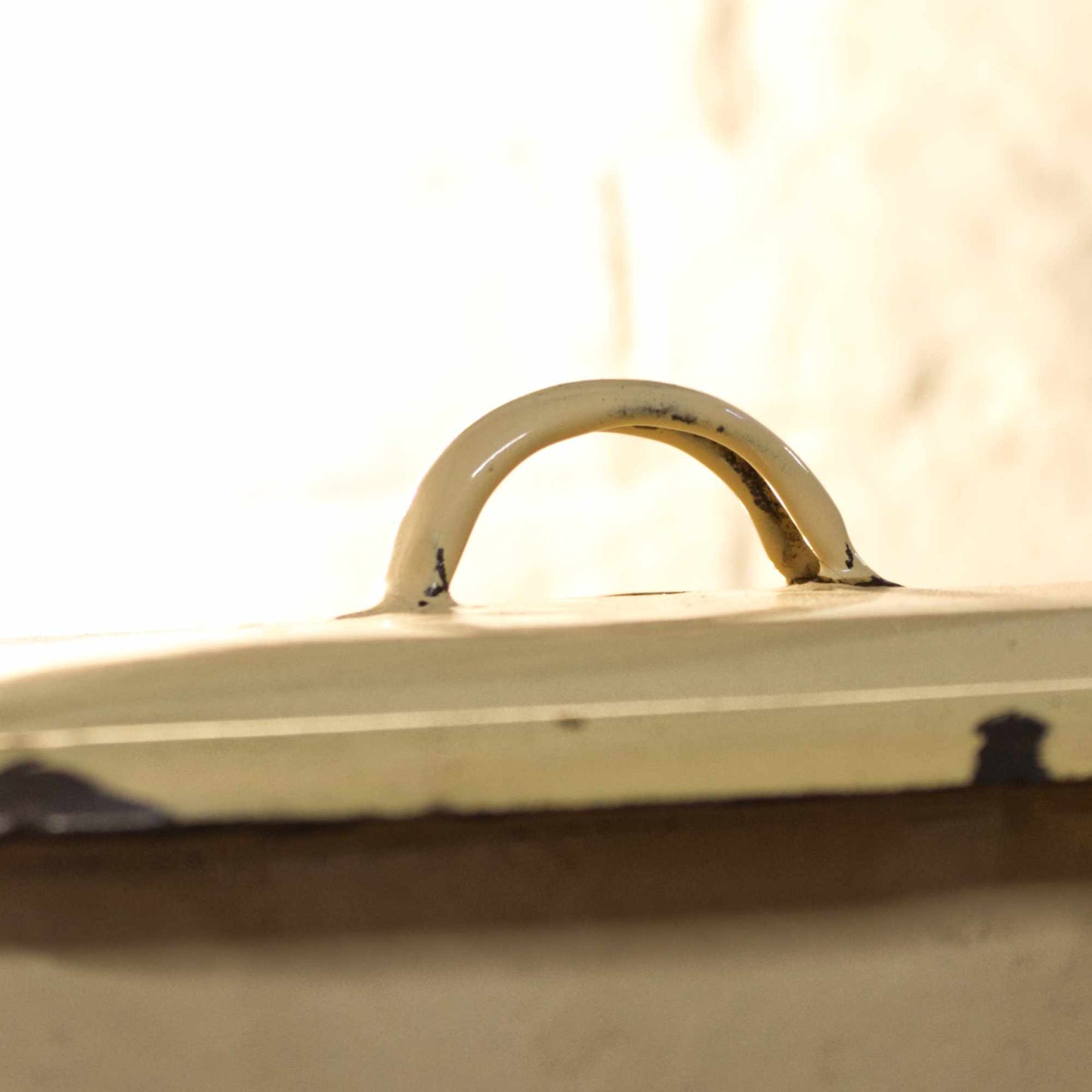 Vintage 1930s Enamel Bread Bin